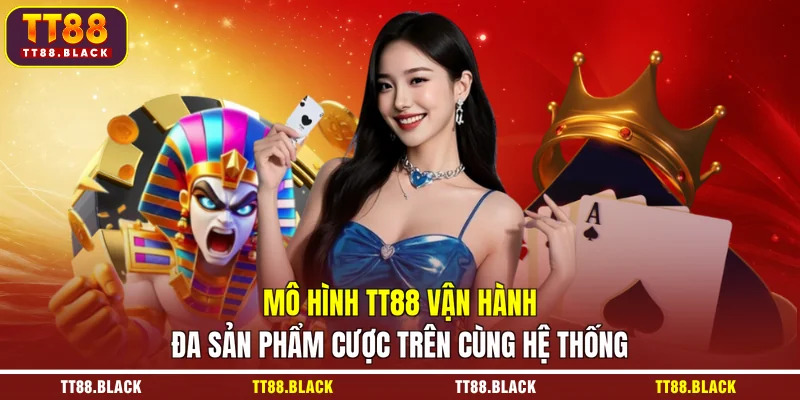 Mô hình TT88 vận hành đa sản phẩm cược trên cùng hệ thống